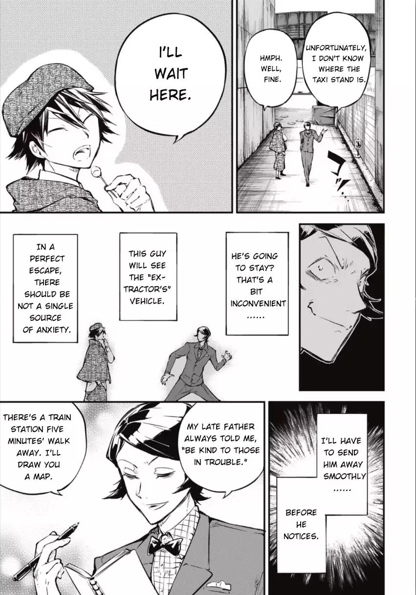 Bungou Stray Dogs Chapter 55 page 18 - Chapter 55: The Perfect Murder and Murderer (Part 2)