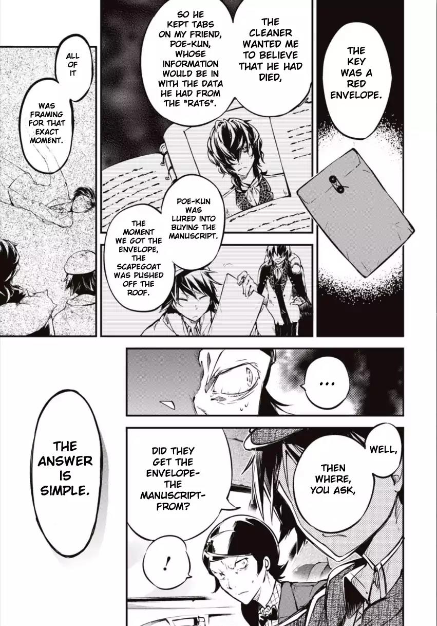 Bungou Stray Dogs Chapter 55 page 28 - Chapter 55: The Perfect Murder and Murderer (Part 2)