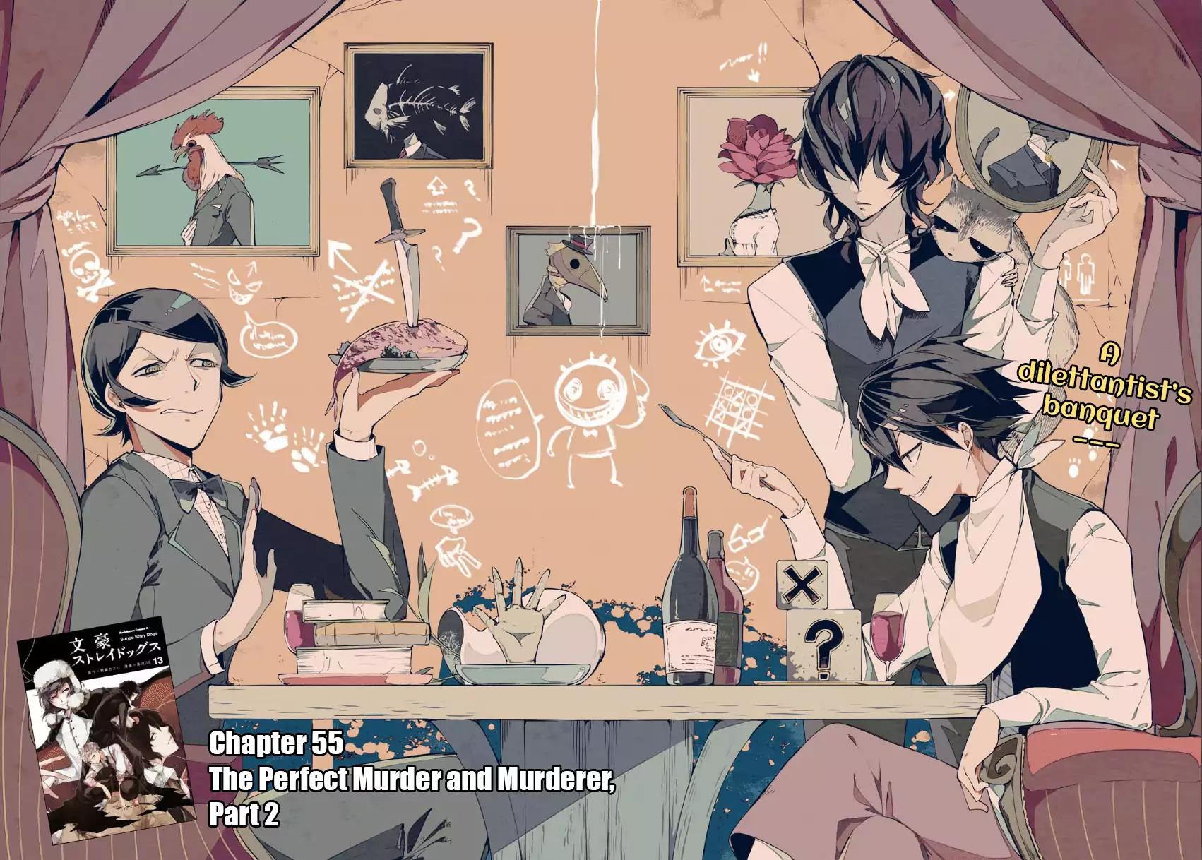 Bungou Stray Dogs Chapter 55 page 3 - Chapter 55: The Perfect Murder and Murderer (Part 2)