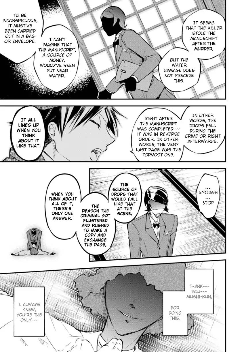Bungou Stray Dogs Chapter 56 page 36 - Chapter 56: The Perfect Murder and Murderer (Part 3)