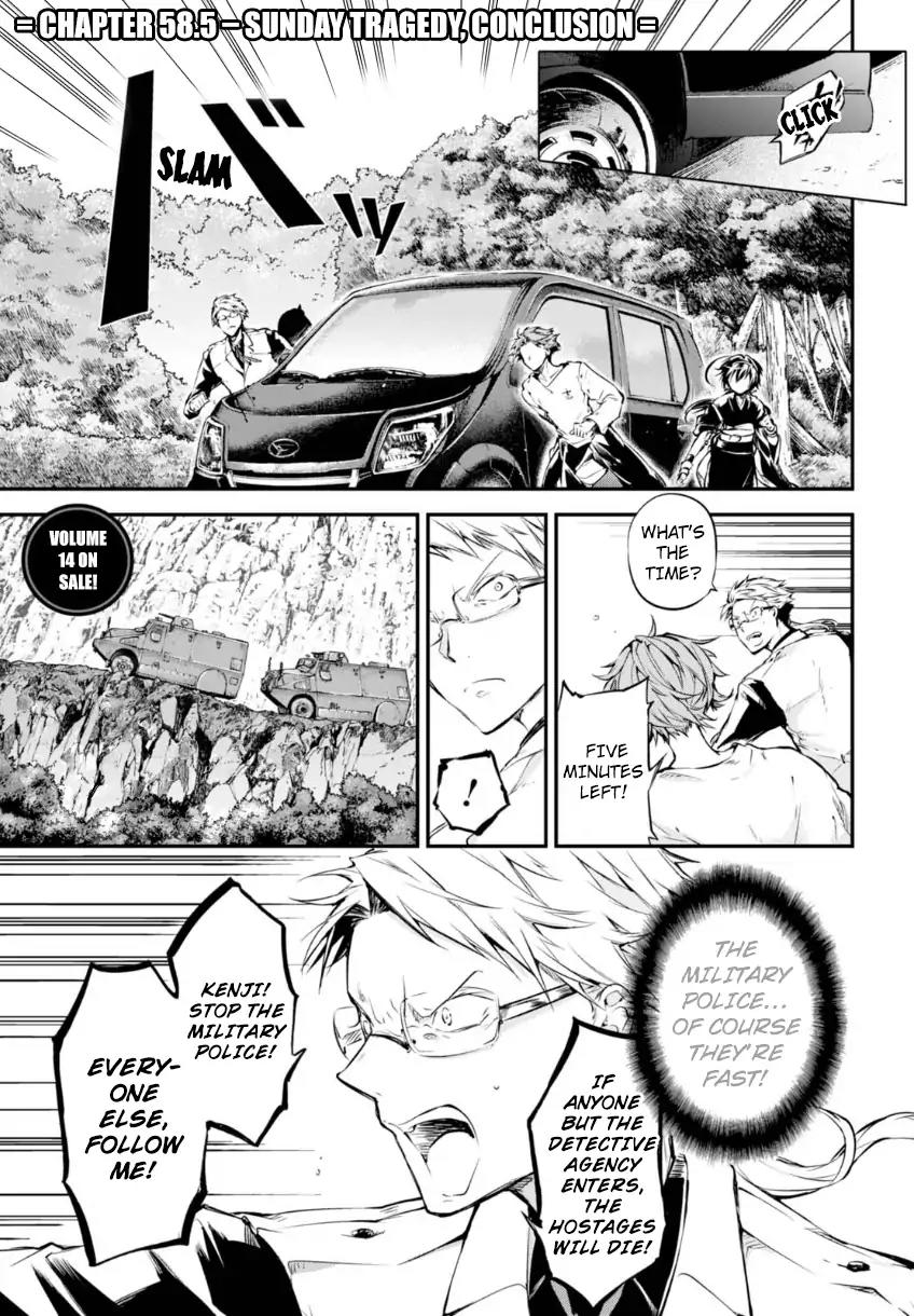 Bungou Stray Dogs Chapter 58.5 page 2 - Chapter 58.5