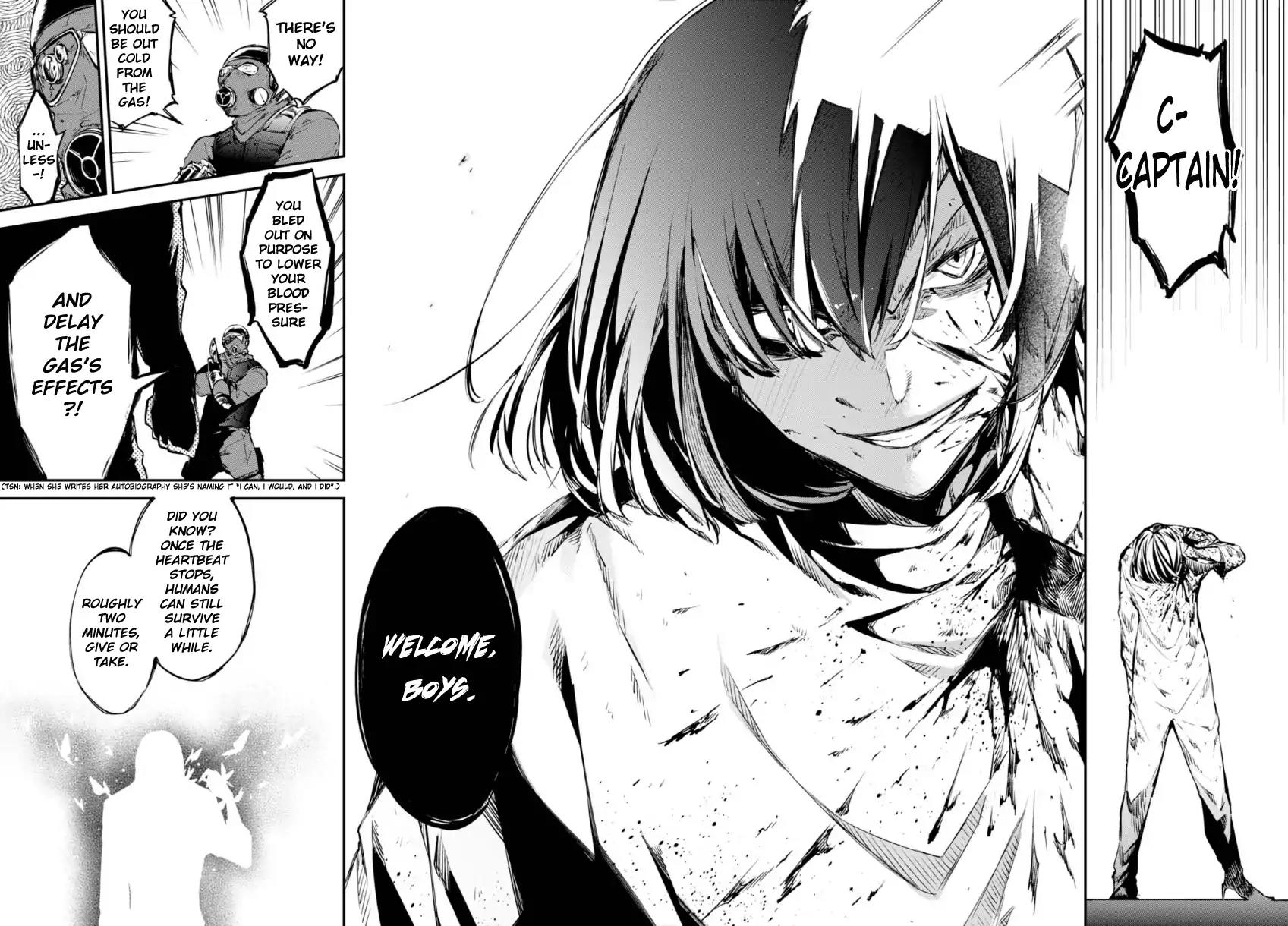 Bungou Stray Dogs Chapter 59 page 19 - Chapter 59: Dogs Hunt Dogs