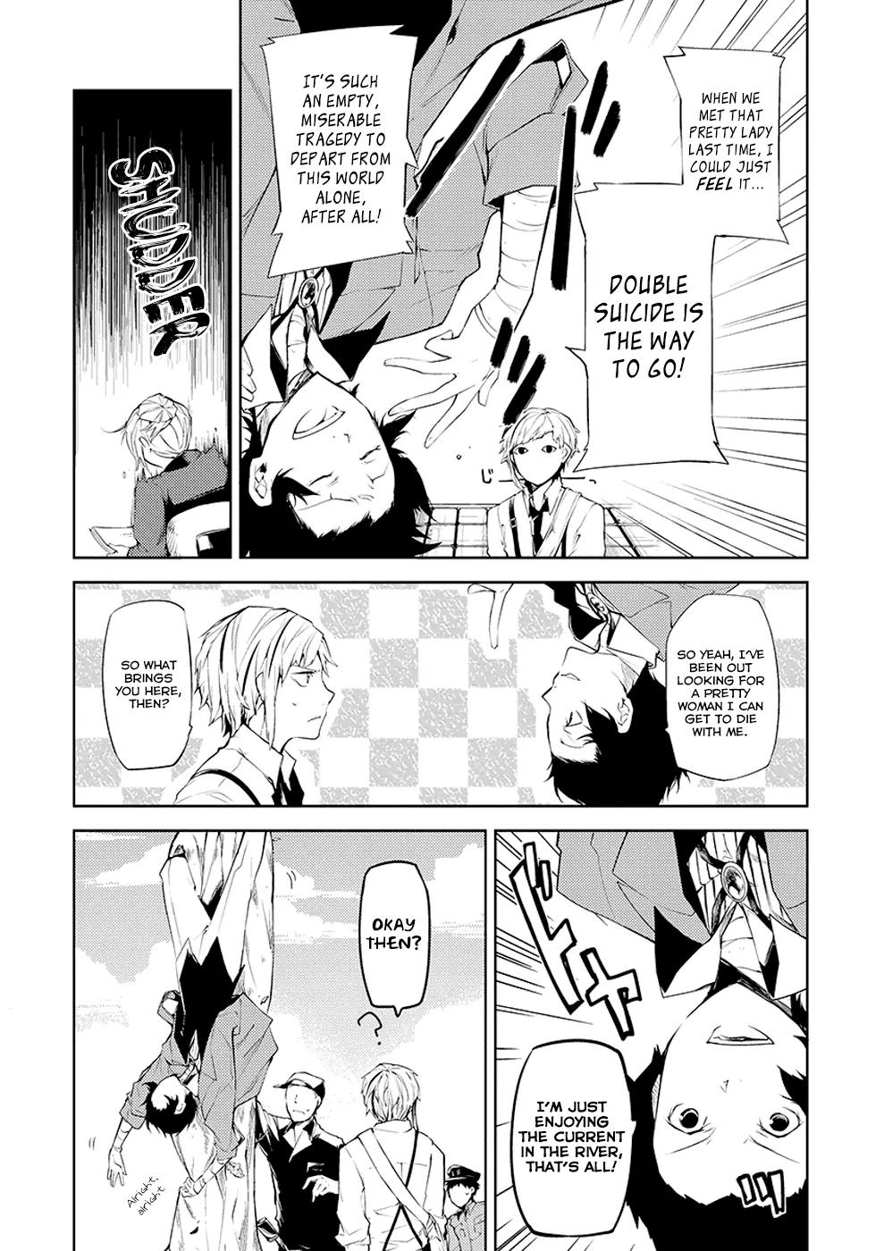 Bungou Stray Dogs Chapter 6 page 13 - Chapter 6: Murder on D Street