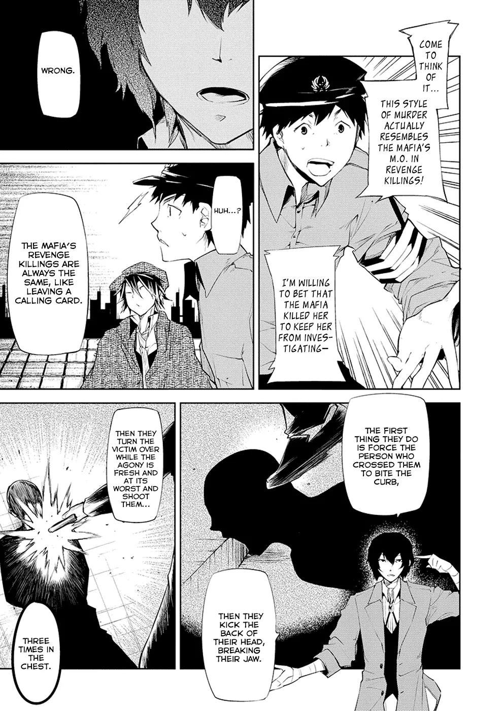 Bungou Stray Dogs Chapter 6 page 17 - Chapter 6: Murder on D Street