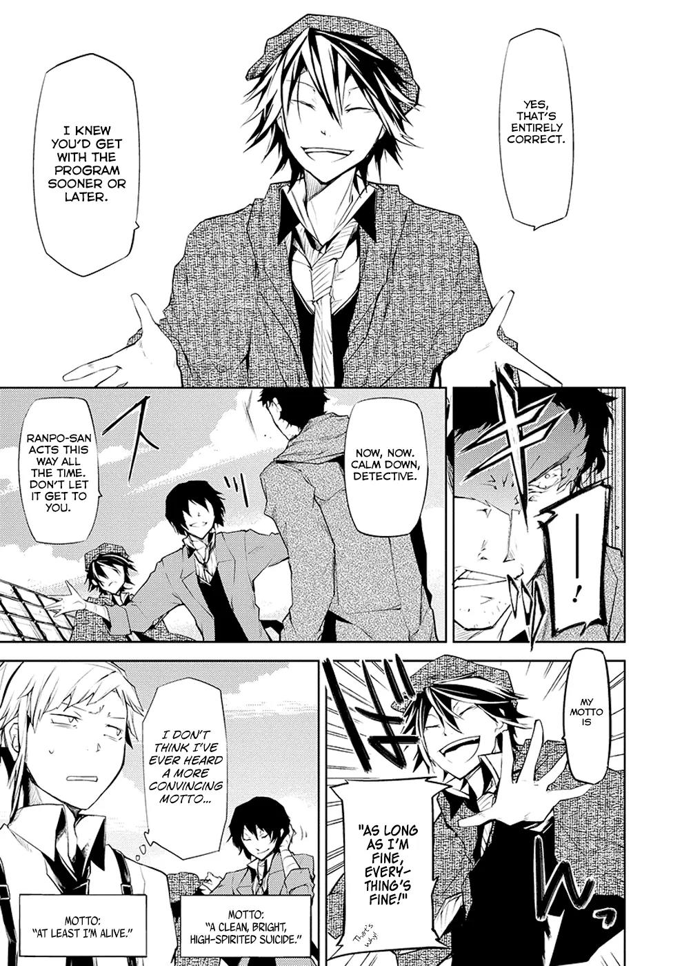 Bungou Stray Dogs Chapter 6 page 21 - Chapter 6: Murder on D Street