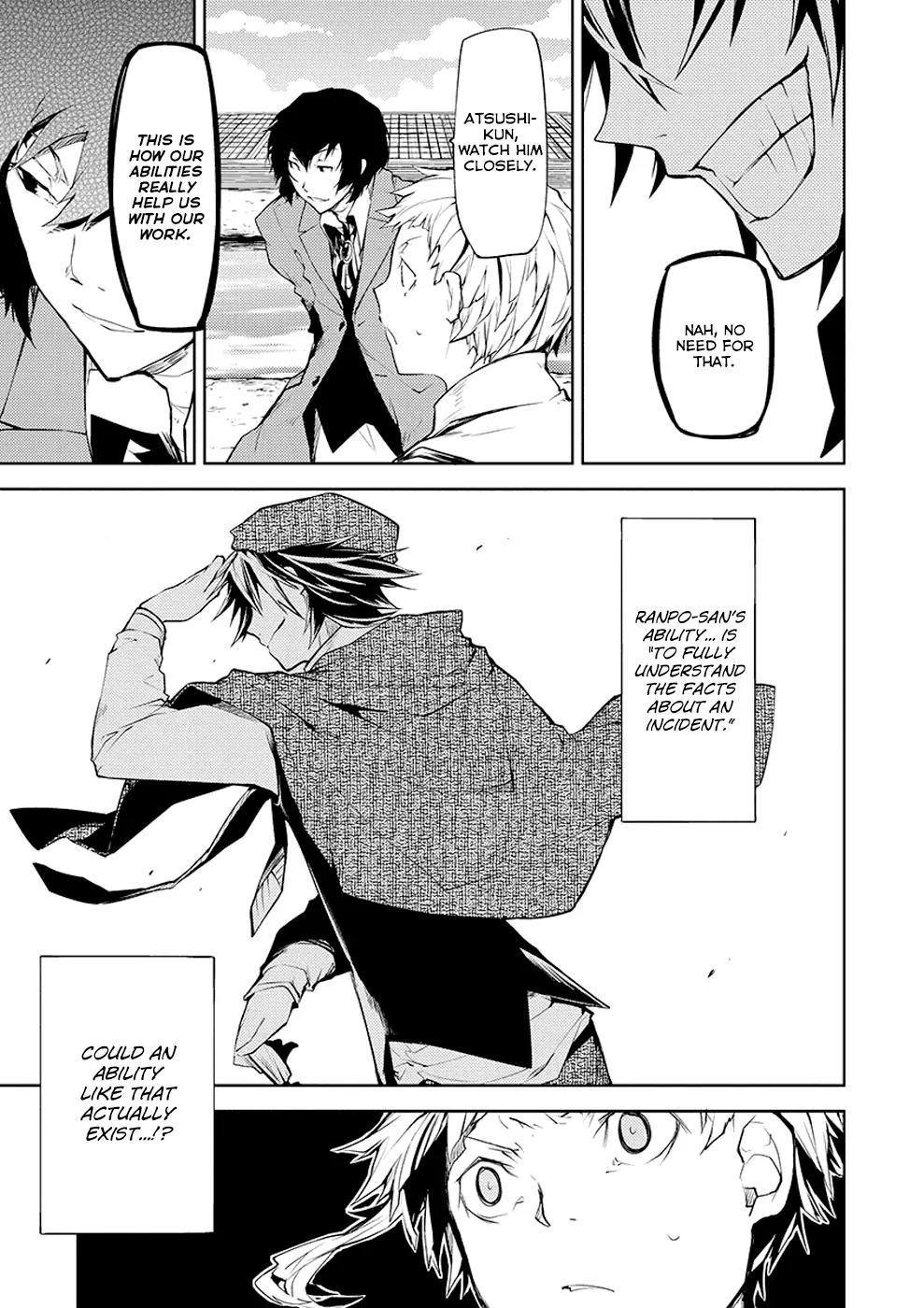 Bungou Stray Dogs Chapter 6 page 23 - Chapter 6: Murder on D Street
