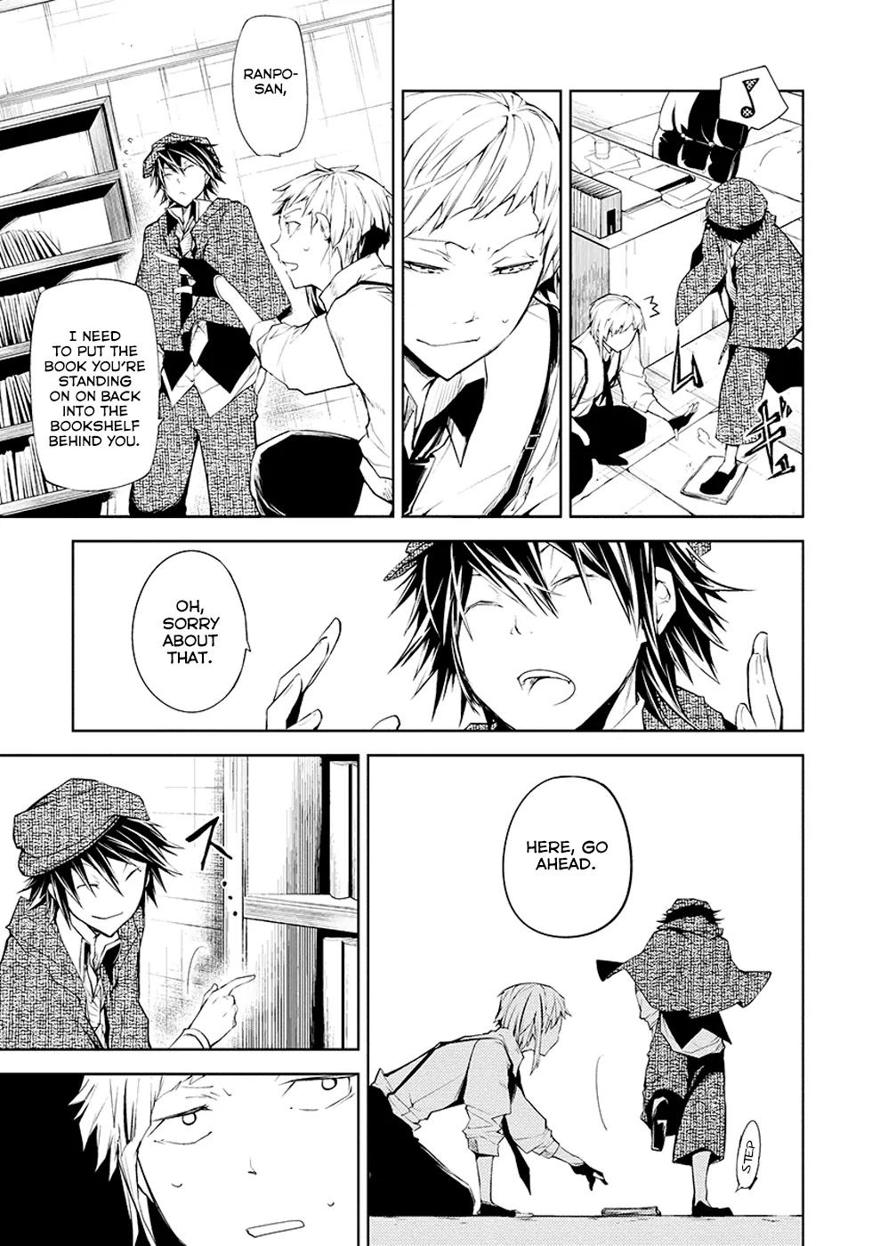 Bungou Stray Dogs Chapter 6 page 3 - Chapter 6: Murder on D Street