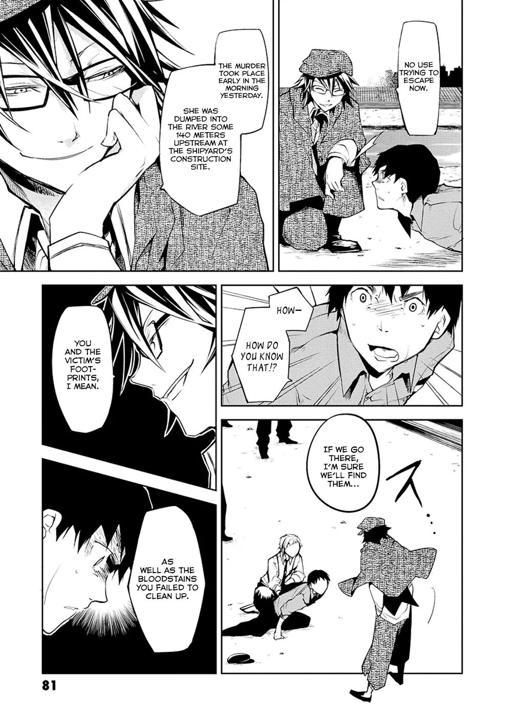 Bungou Stray Dogs Chapter 6 page 32 - Chapter 6: Murder on D Street