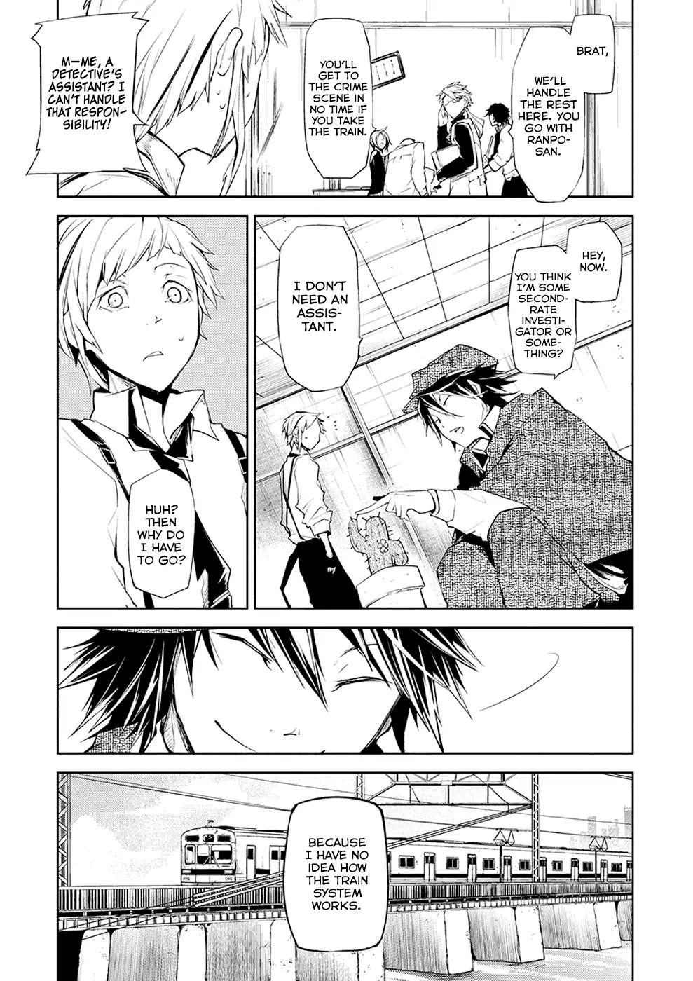 Bungou Stray Dogs Chapter 6 page 5 - Chapter 6: Murder on D Street