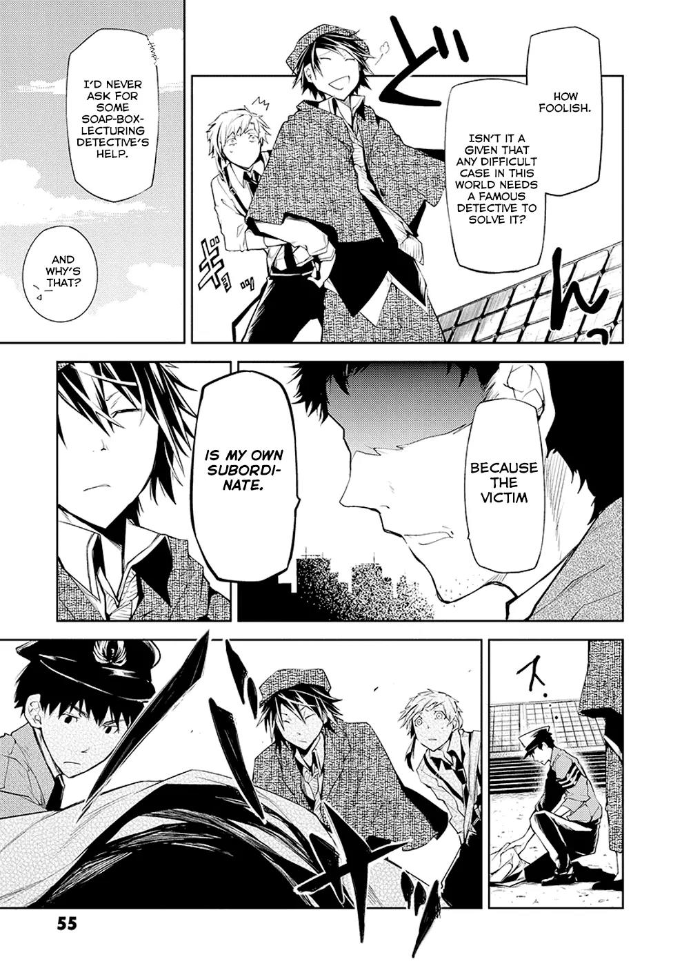 Bungou Stray Dogs Chapter 6 page 7 - Chapter 6: Murder on D Street