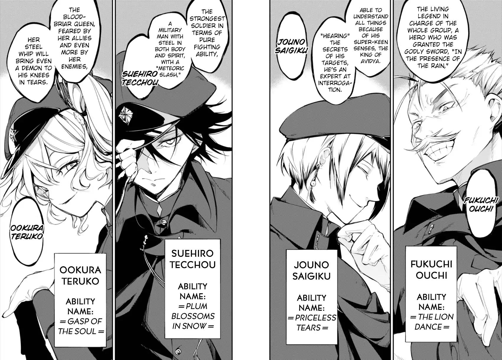 Bungou Stray Dogs Chapter 60 page 15 - Chapter 60