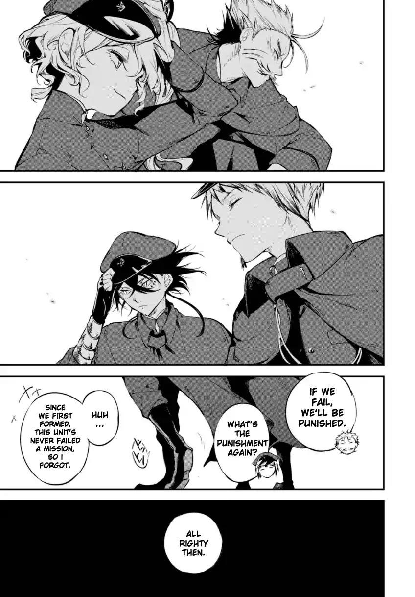 Bungou Stray Dogs Chapter 61 page 4 - Chapter 61: Dogs Hunt Dogs (Part 3)