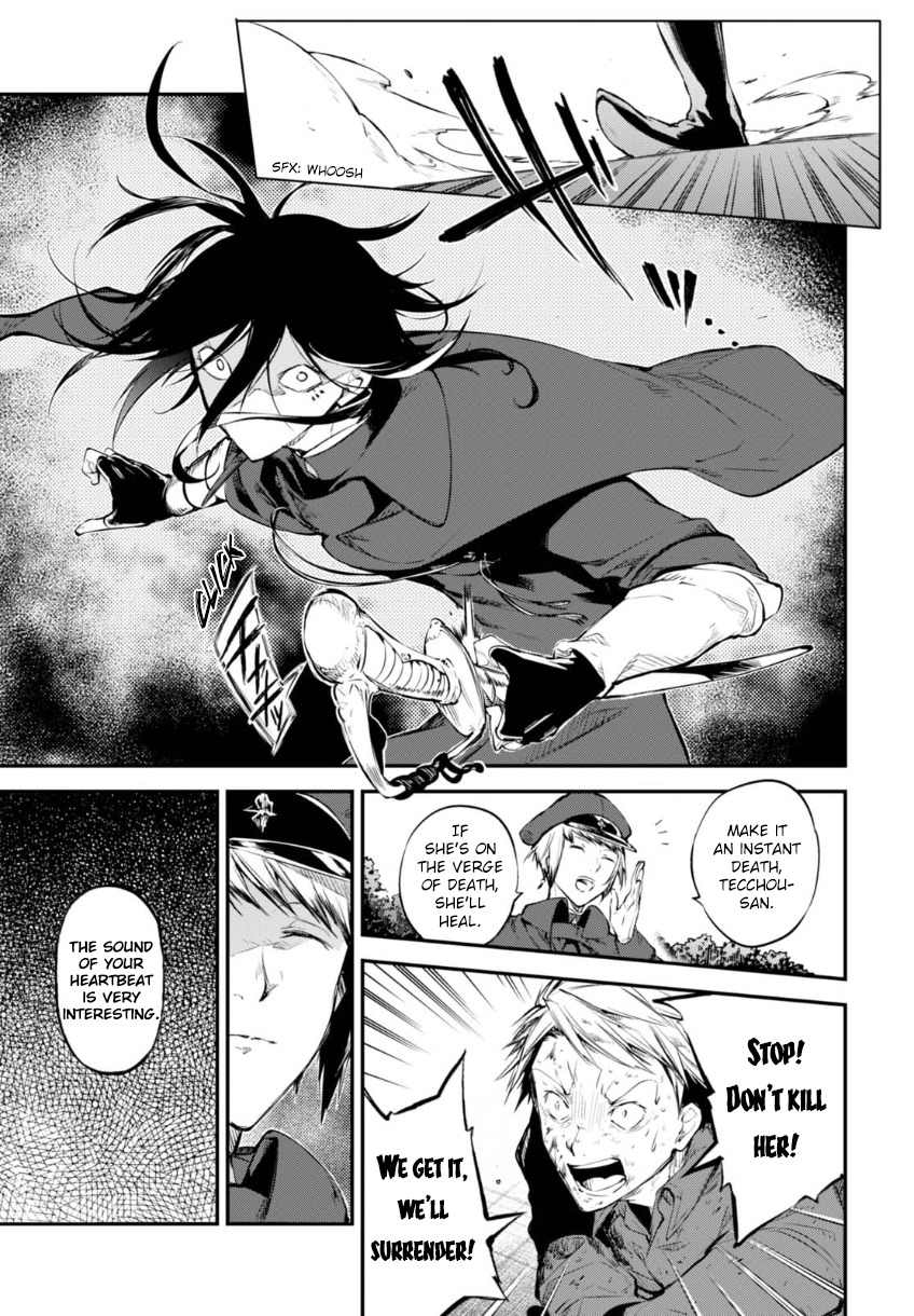 Bungou Stray Dogs Chapter 62 page 12 - Chapter 62: Dogs Hunt Dogs (Part 4)