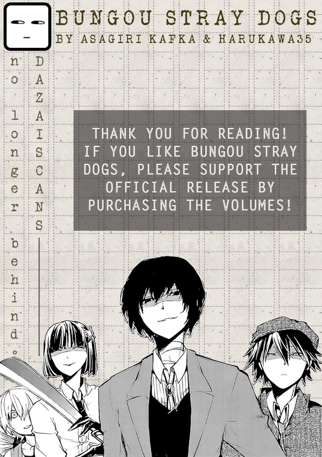 Bungou Stray Dogs Chapter 62 page 34 - Chapter 62: Dogs Hunt Dogs (Part 4)