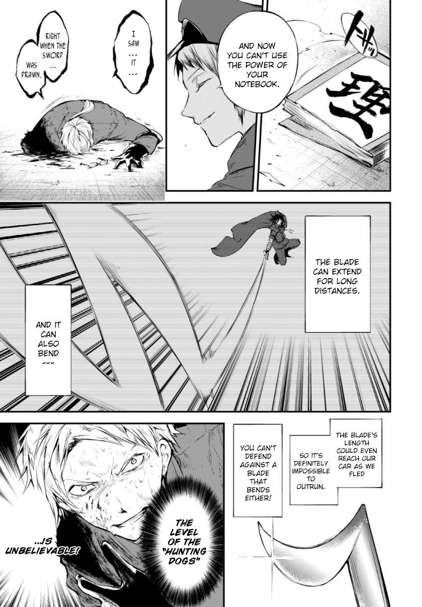 Bungou Stray Dogs Chapter 62 page 8 - Chapter 62: Dogs Hunt Dogs (Part 4)