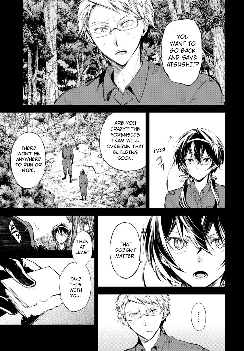 Bungou Stray Dogs Chapter 63 page 4 - Chapter 63: Enemy of Society
