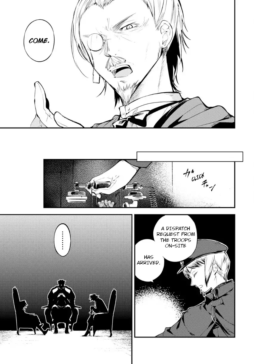 Bungou Stray Dogs Chapter 67 page 14 - Chapter 67: The Sorrow of Those Without Wings