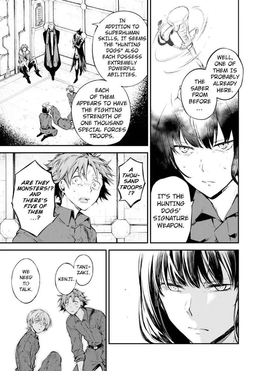 Bungou Stray Dogs Chapter 67 page 18 - Chapter 67: The Sorrow of Those Without Wings
