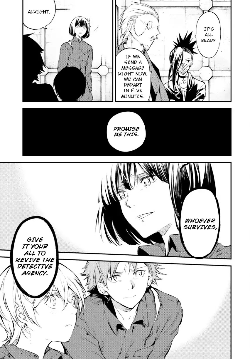 Bungou Stray Dogs Chapter 67 page 20 - Chapter 67: The Sorrow of Those Without Wings