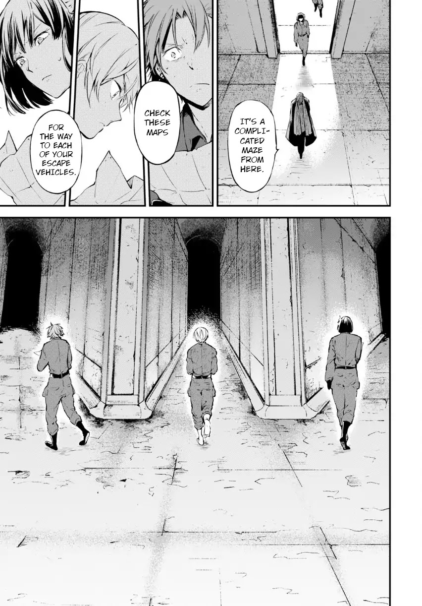 Bungou Stray Dogs Chapter 67 page 22 - Chapter 67: The Sorrow of Those Without Wings