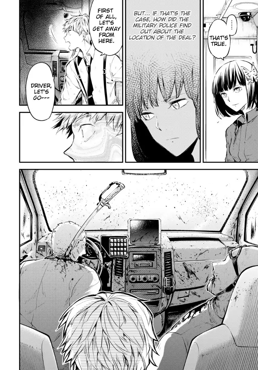 Bungou Stray Dogs Chapter 67 page 27 - Chapter 67: The Sorrow of Those Without Wings
