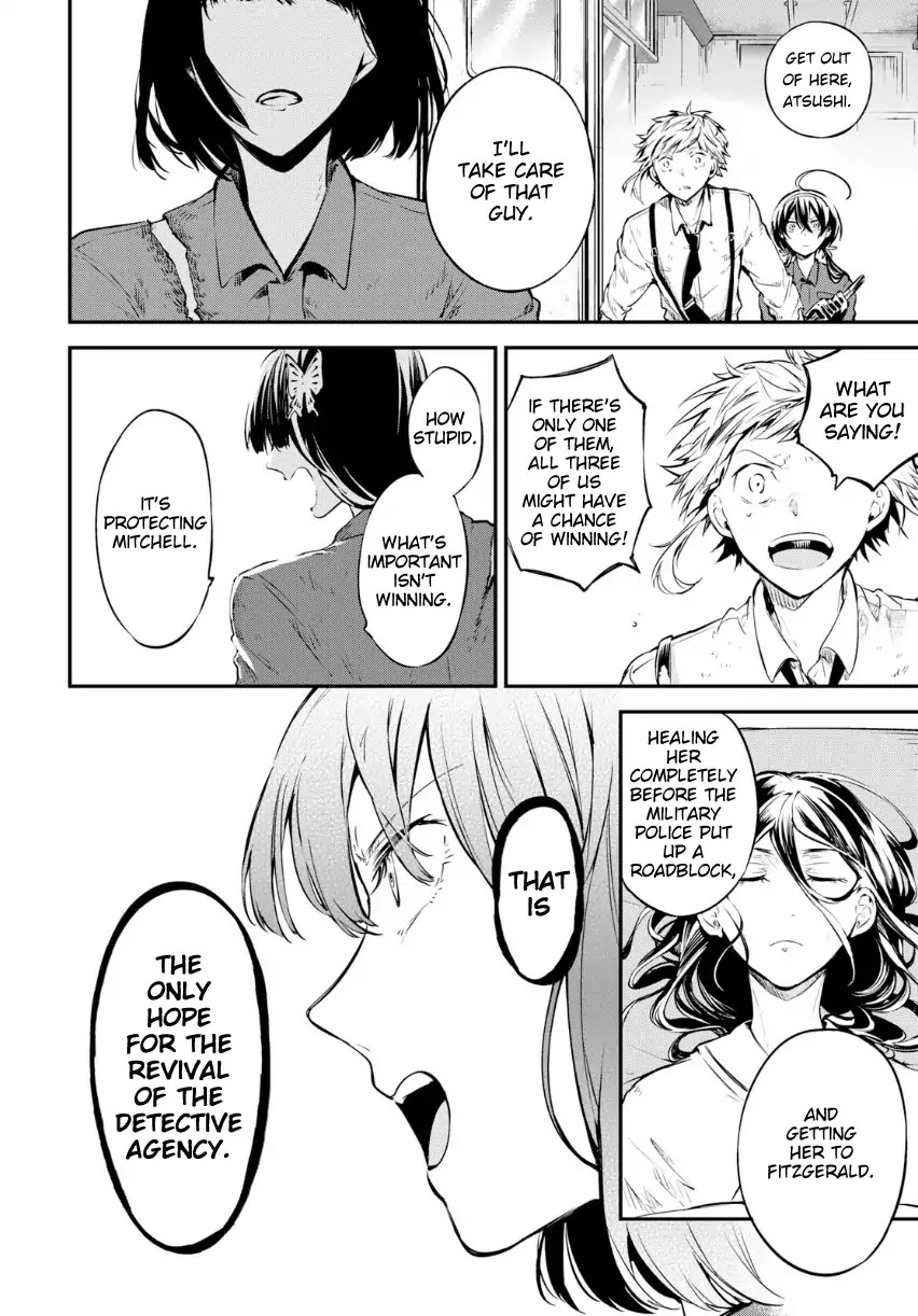 Bungou Stray Dogs Chapter 67 page 29 - Chapter 67: The Sorrow of Those Without Wings