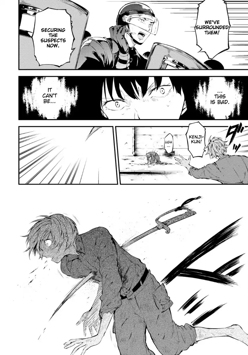 Bungou Stray Dogs Chapter 67 page 3 - Chapter 67: The Sorrow of Those Without Wings