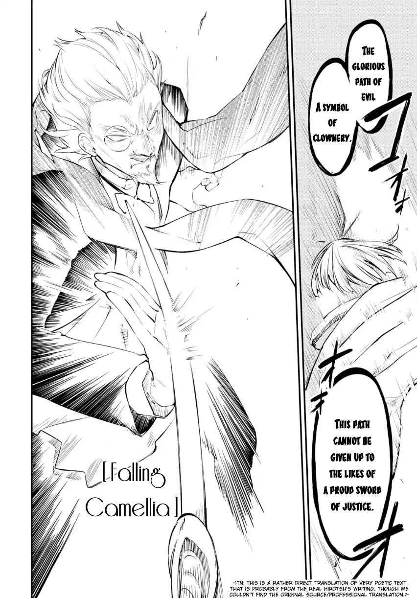 Bungou Stray Dogs Chapter 67 page 35 - Chapter 67: The Sorrow of Those Without Wings