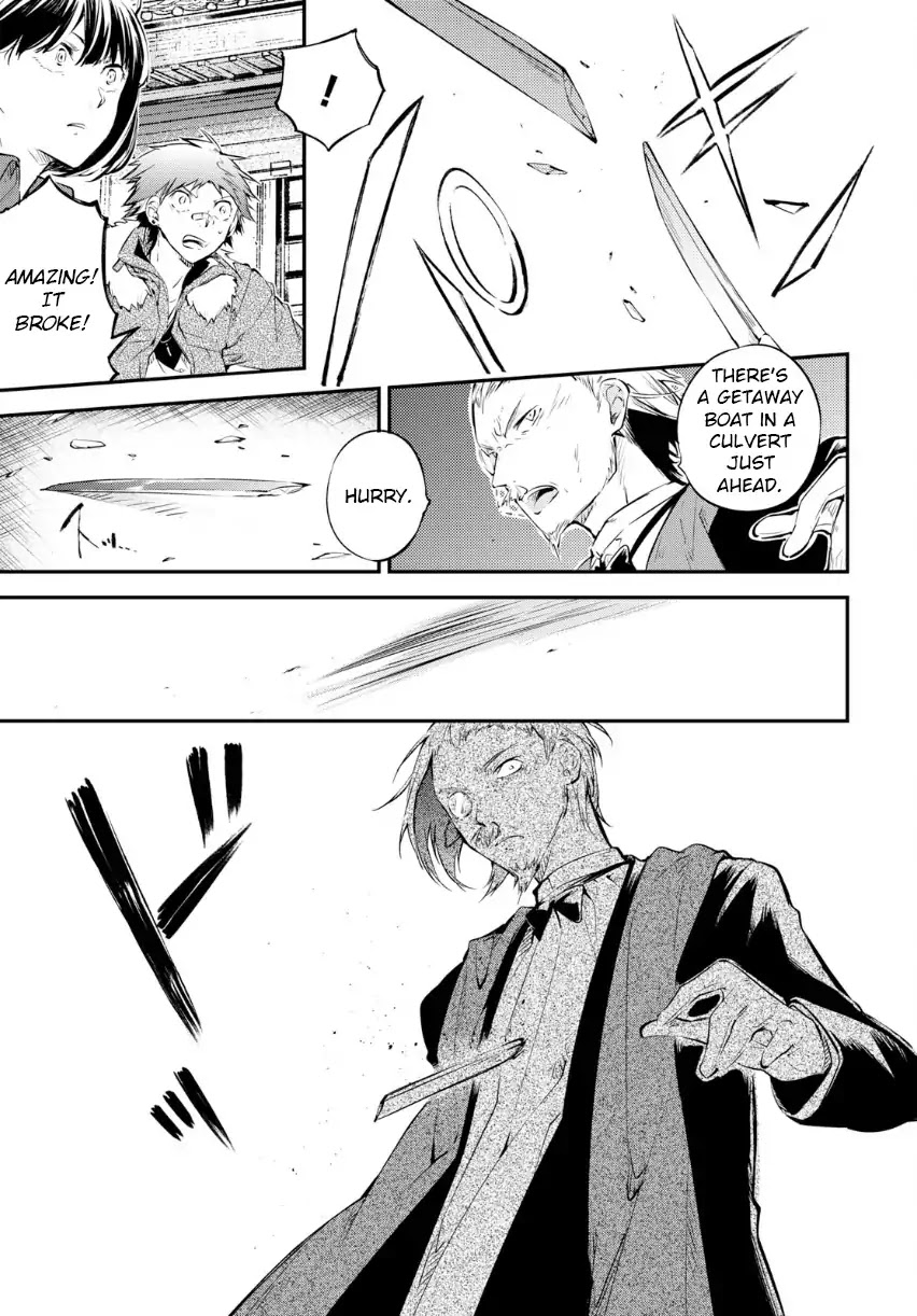 Bungou Stray Dogs Chapter 67 page 36 - Chapter 67: The Sorrow of Those Without Wings