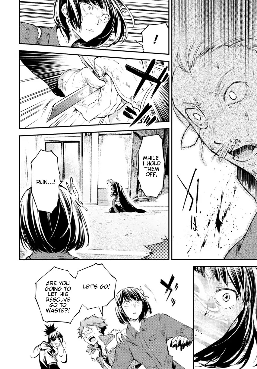 Bungou Stray Dogs Chapter 67 page 37 - Chapter 67: The Sorrow of Those Without Wings