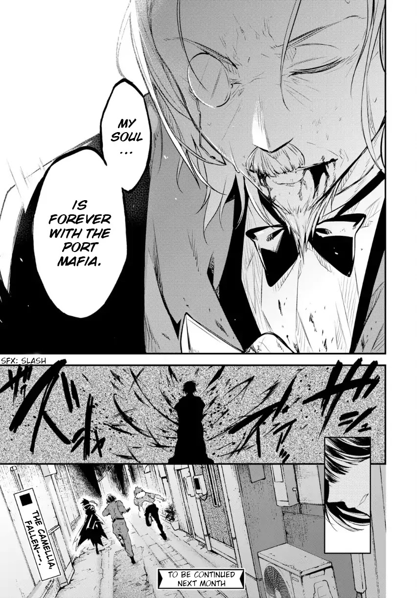Bungou Stray Dogs Chapter 67 page 38 - Chapter 67: The Sorrow of Those Without Wings
