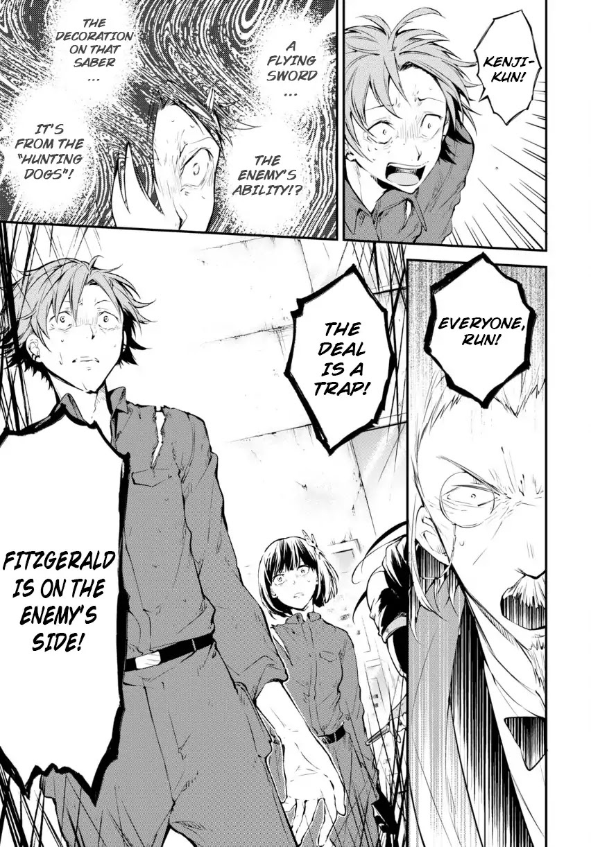 Bungou Stray Dogs Chapter 67 page 4 - Chapter 67: The Sorrow of Those Without Wings