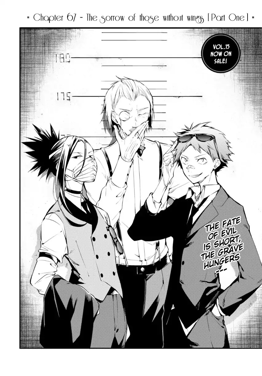 Bungou Stray Dogs Chapter 67 page 5 - Chapter 67: The Sorrow of Those Without Wings