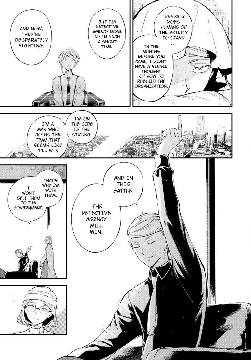 Bungou Stray Dogs Chapter 67 page 8 - Chapter 67: The Sorrow of Those Without Wings