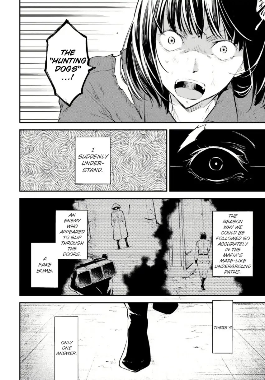 Bungou Stray Dogs Chapter 68 page 28 - Chapter 68: The Sorrow of Those Without Wings Part 2