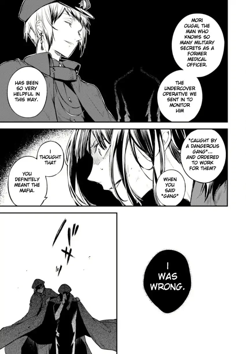 Bungou Stray Dogs Chapter 68 page 29 - Chapter 68: The Sorrow of Those Without Wings Part 2