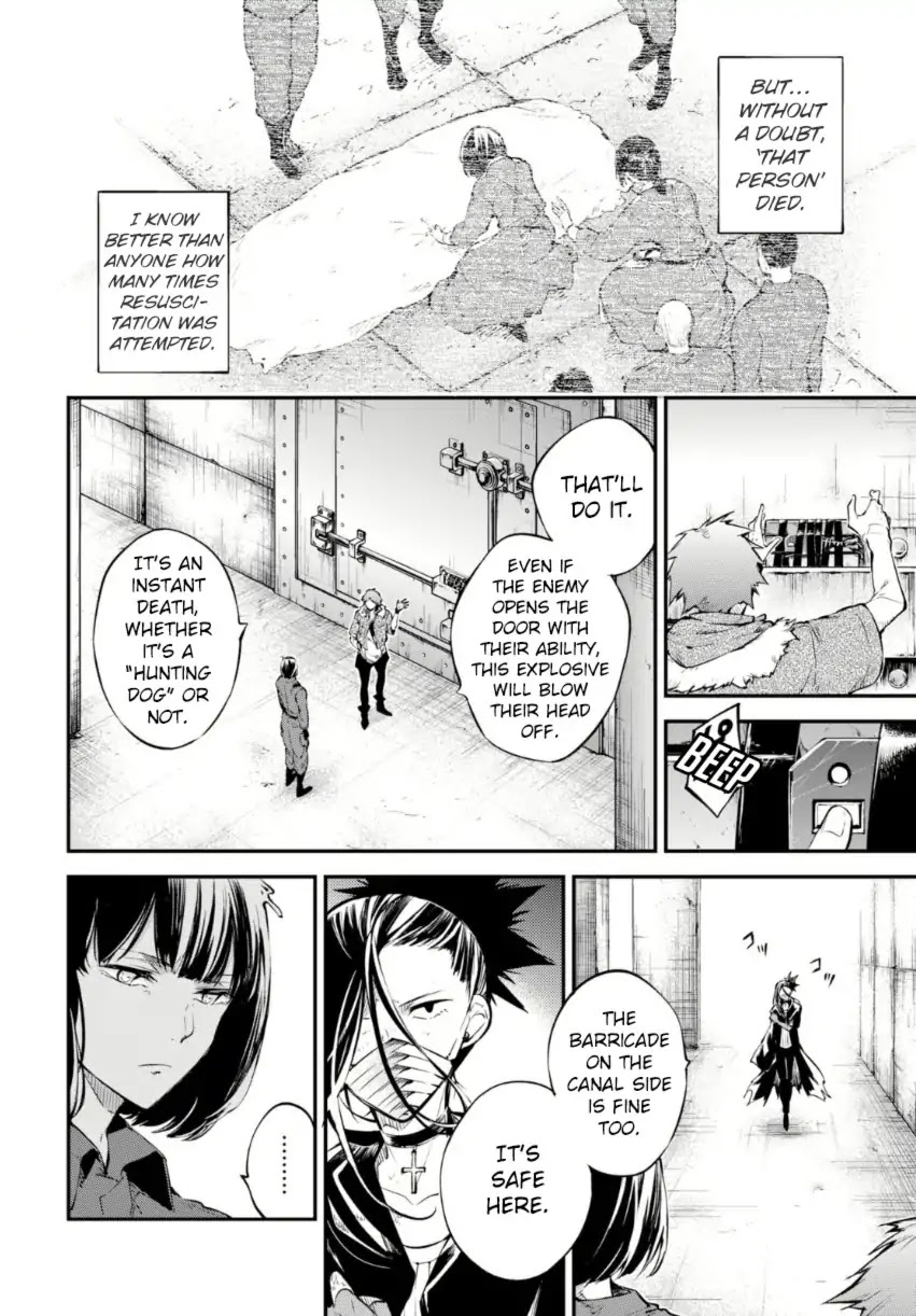 Bungou Stray Dogs Chapter 68 page 5 - Chapter 68: The Sorrow of Those Without Wings Part 2