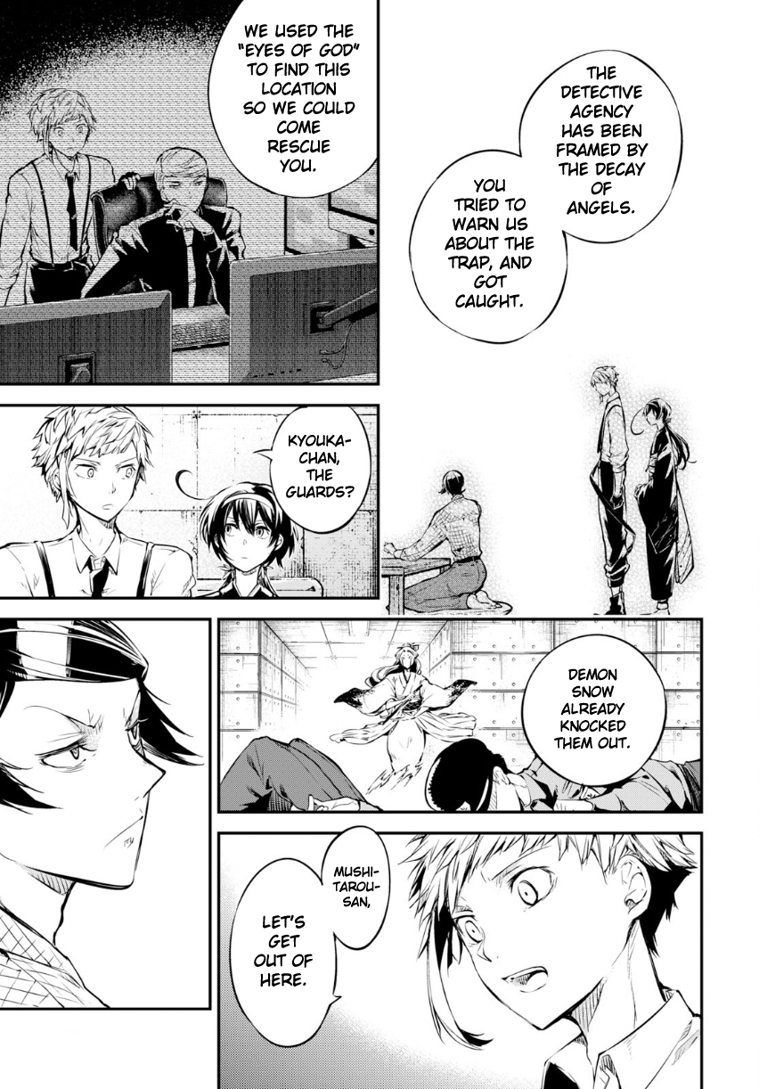 Bungou Stray Dogs Chapter 69 page 10 - Chapter 69: Record of a Jailbreak