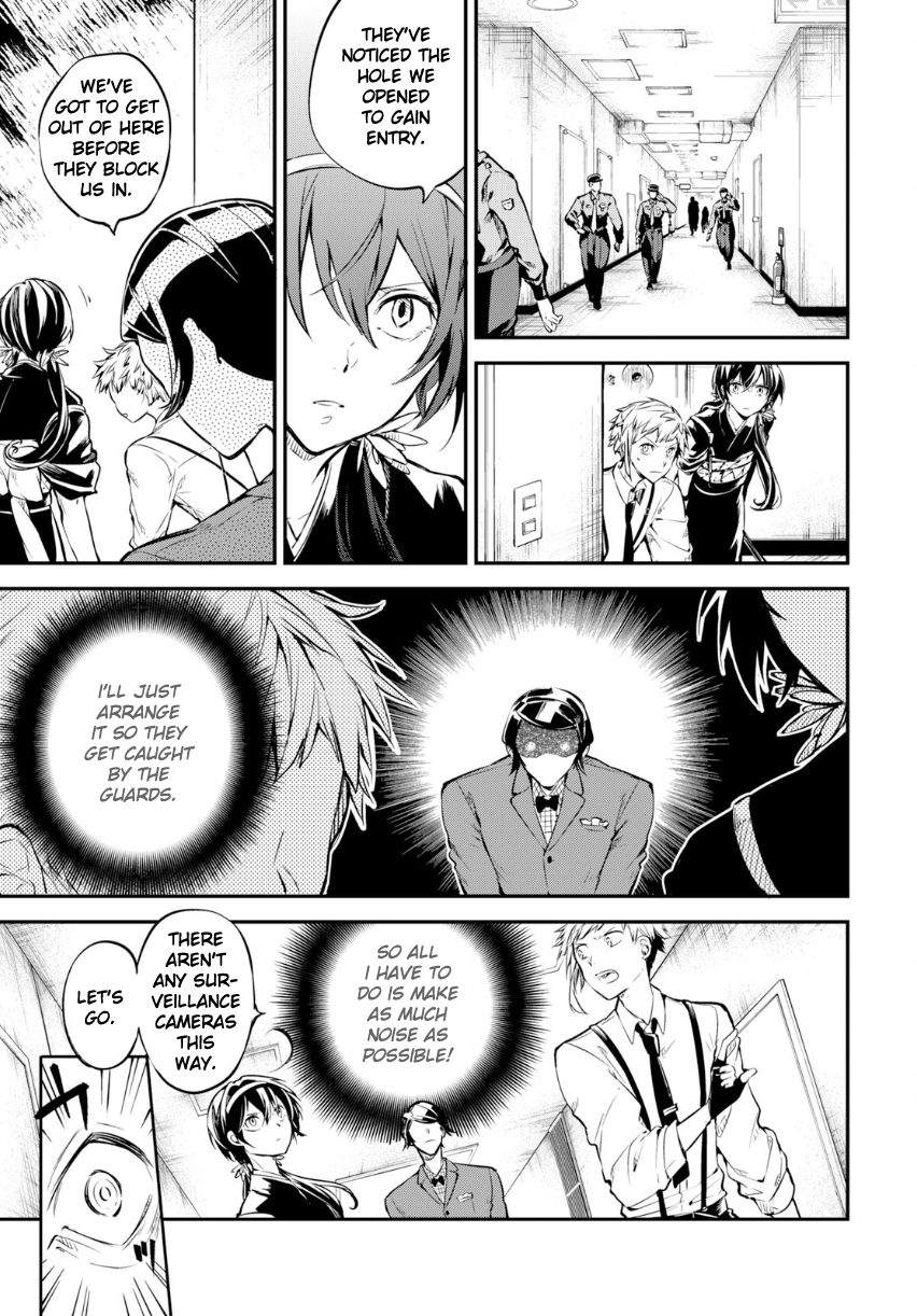 Bungou Stray Dogs Chapter 69 page 16 - Chapter 69: Record of a Jailbreak