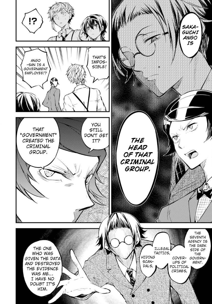 Bungou Stray Dogs Chapter 69 page 25 - Chapter 69: Record of a Jailbreak