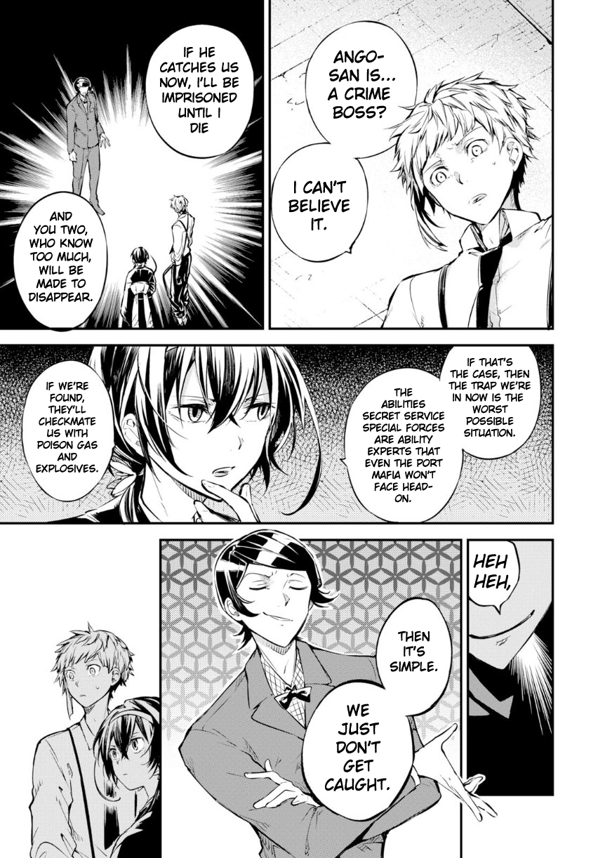 Bungou Stray Dogs Chapter 69 page 26 - Chapter 69: Record of a Jailbreak