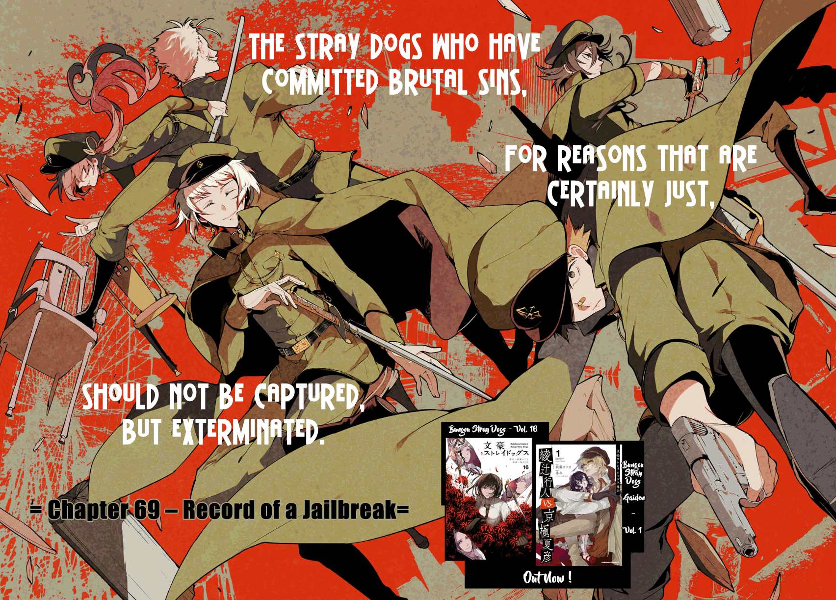 Bungou Stray Dogs Chapter 69 page 3 - Chapter 69: Record of a Jailbreak