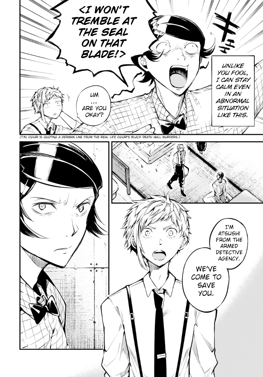 Bungou Stray Dogs Chapter 69 page 9 - Chapter 69: Record of a Jailbreak