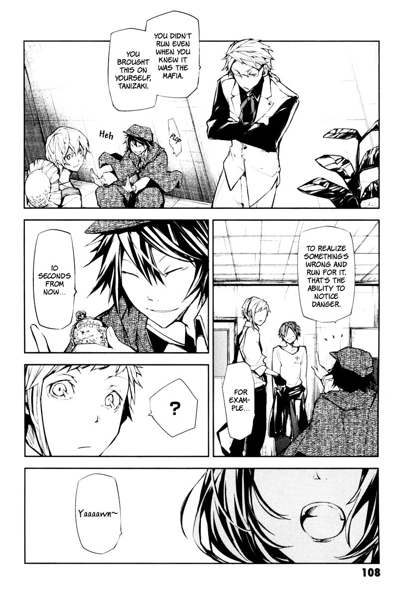 Bungou Stray Dogs Chapter 7 page 10 - Chapter 7: To Kill and Then to Die - Part 1