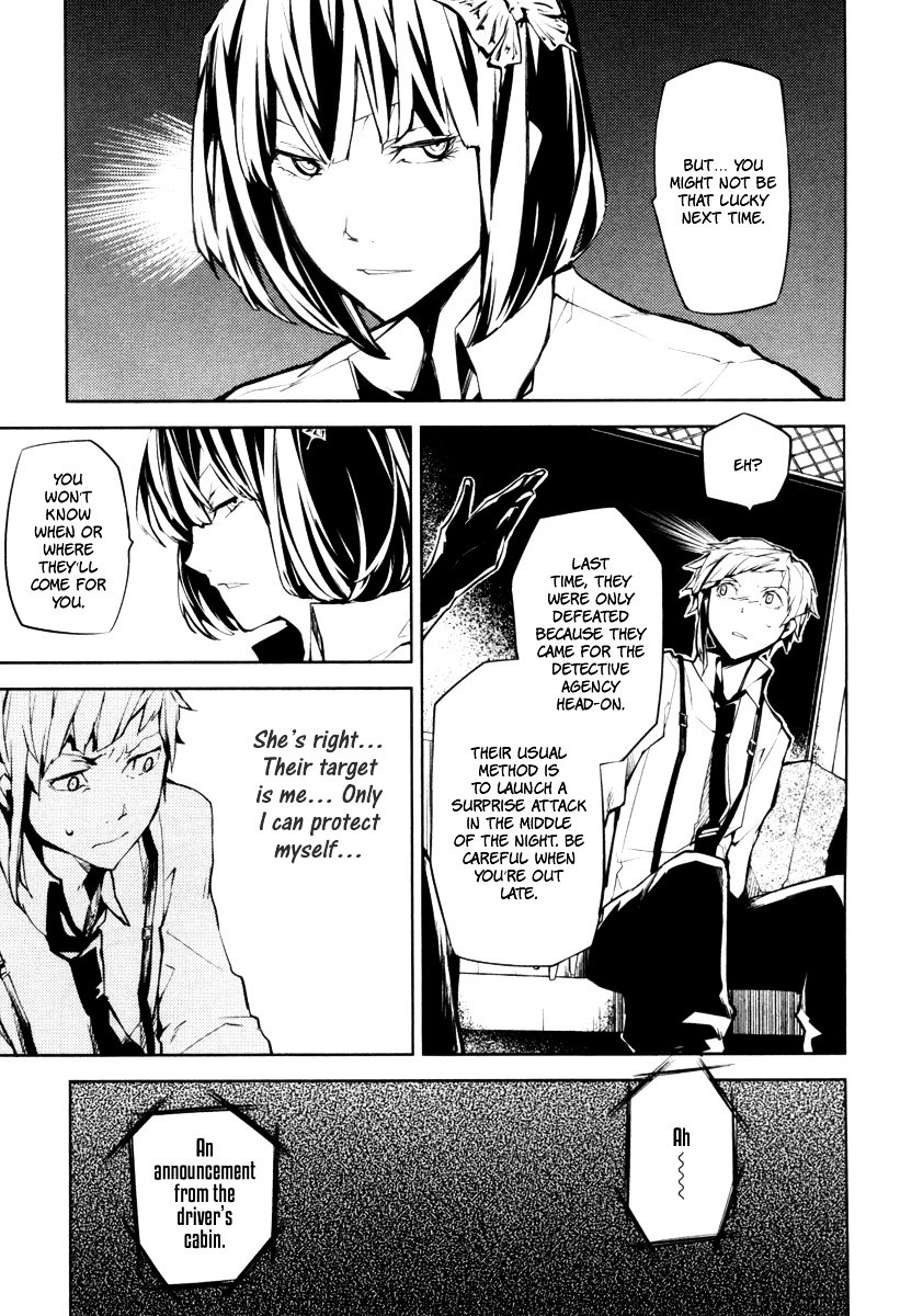 Bungou Stray Dogs Chapter 7 page 21 - Chapter 7: To Kill and Then to Die - Part 1