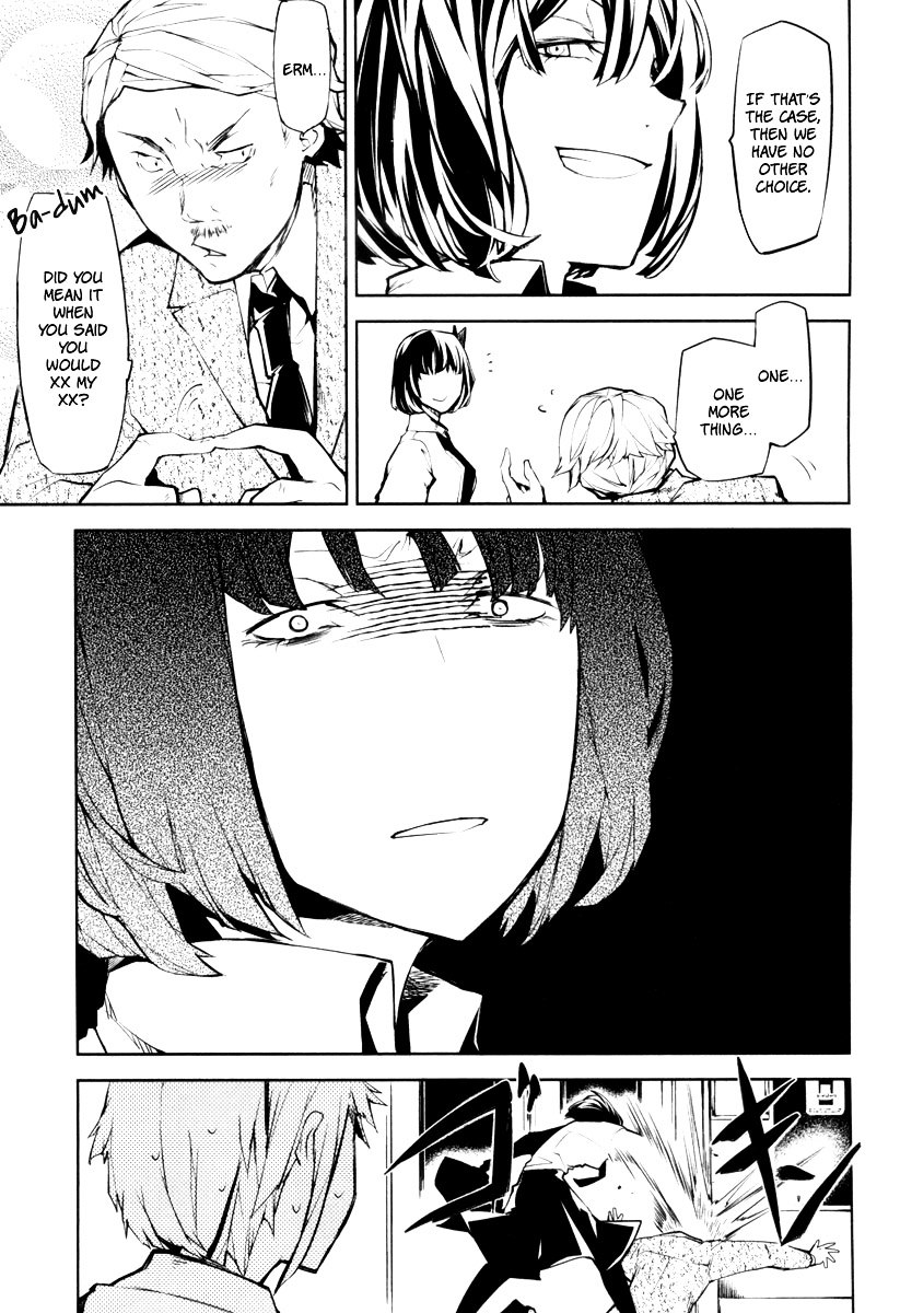 Bungou Stray Dogs Chapter 7 page 27 - Chapter 7: To Kill and Then to Die - Part 1