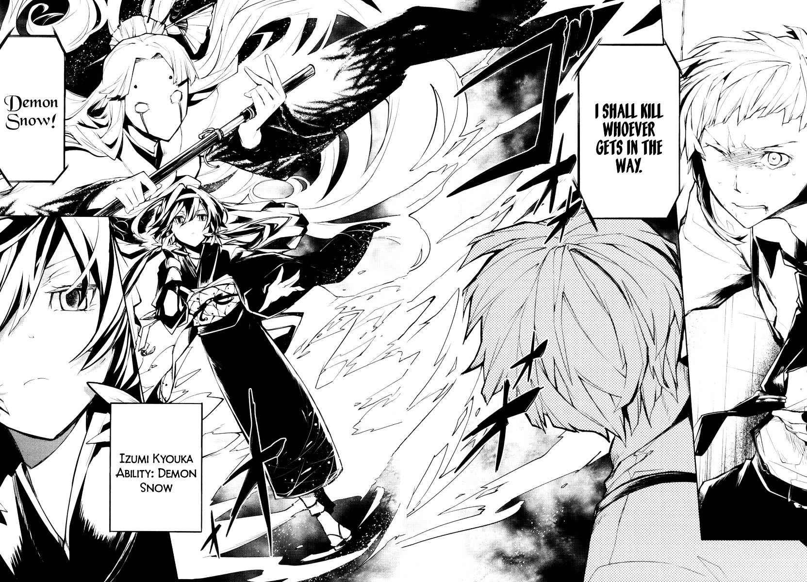 Bungou Stray Dogs Chapter 7 page 38 - Chapter 7: To Kill and Then to Die - Part 1