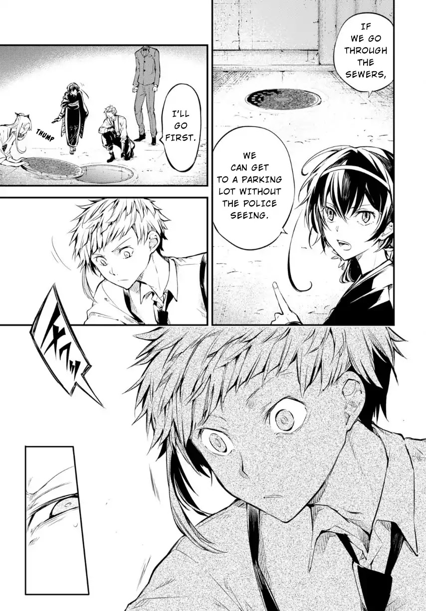 Bungou Stray Dogs Chapter 70 page 10 - Chapter 70: Record of a Jailbreak, Conclusion