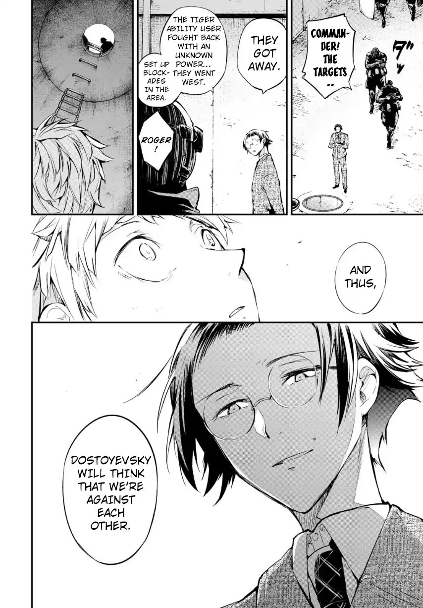 Bungou Stray Dogs Chapter 70 page 19 - Chapter 70: Record of a Jailbreak, Conclusion