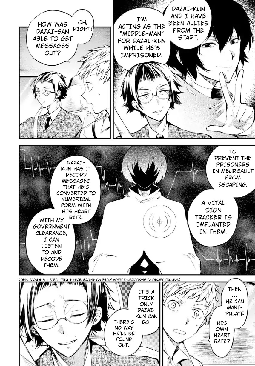 Bungou Stray Dogs Chapter 70 page 21 - Chapter 70: Record of a Jailbreak, Conclusion